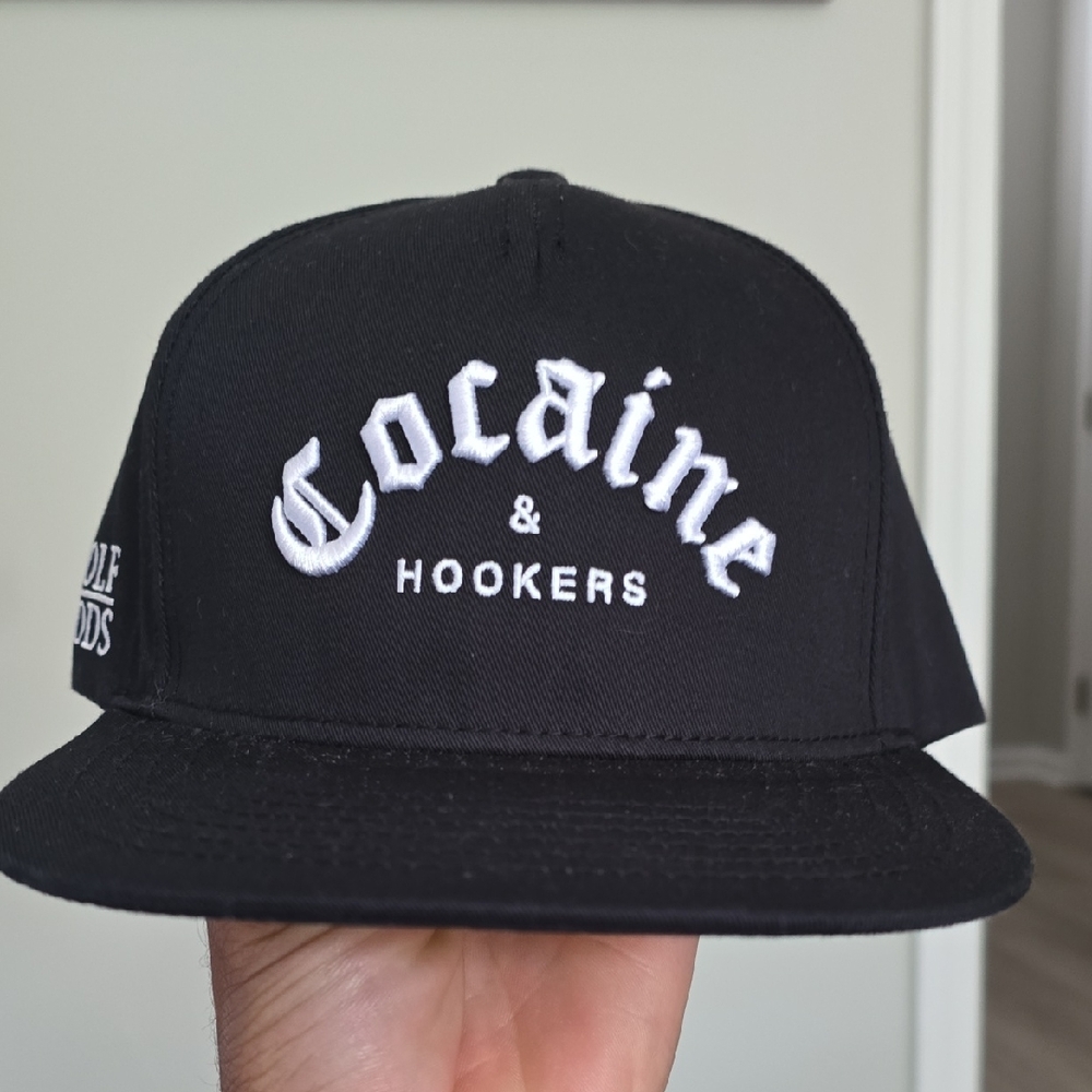 Black Snapback Hat